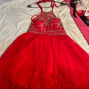 cute little red dress